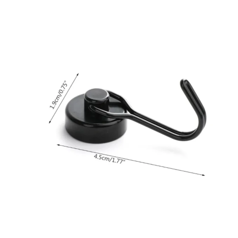 pot magnet super strong earth magnet hook with swivel carabiner