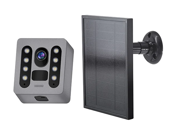 Solar Board battery powered Floodlight solar Security camera Yard light Camera