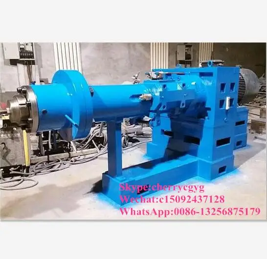 Горячий Кормление резиновый экструдер с другой экструдер головы