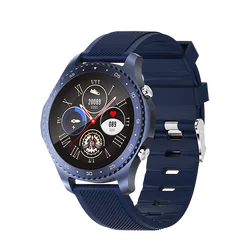 Fashion Design Sport Ultra Thin Case Loyal Blue Color Digital Smart Watch For Hot Selling