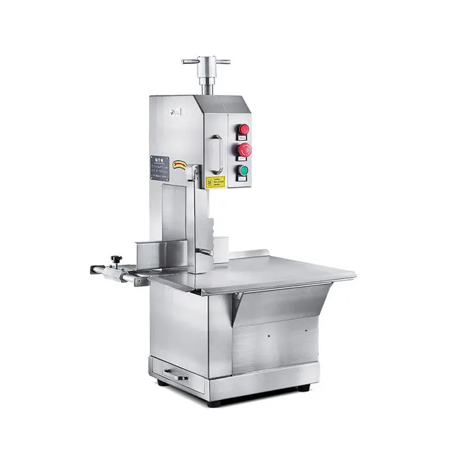 
Stainless steel desktop electric bone saw machine for pork ribs frozen meat 