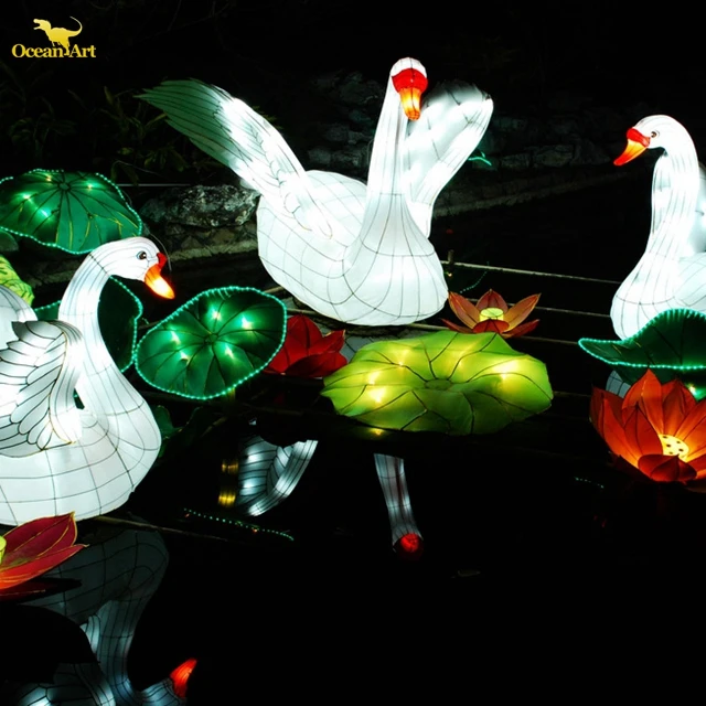 Customize Hand-crafted Beautiful Chinese Lantern Festival Lights Show