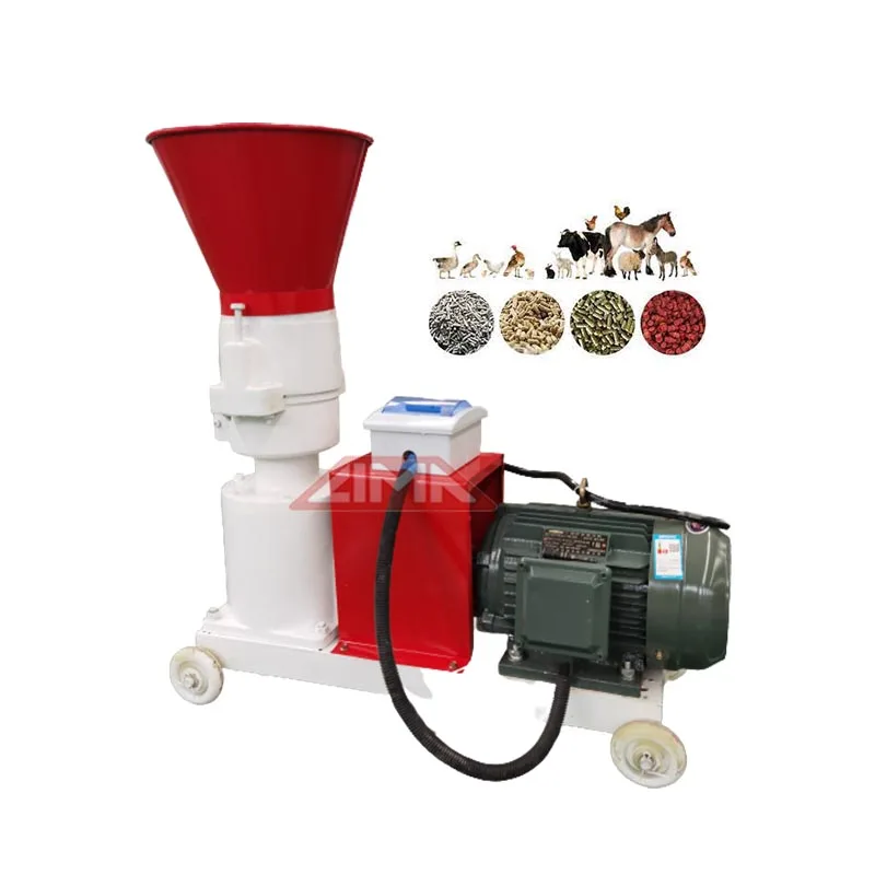 LIMA 220v Animal Feed Pellet Mill Press Pellet Dryer Crusher And Mixer Cattle Rabbit Fish Chicken Food Processing Machine Kenya