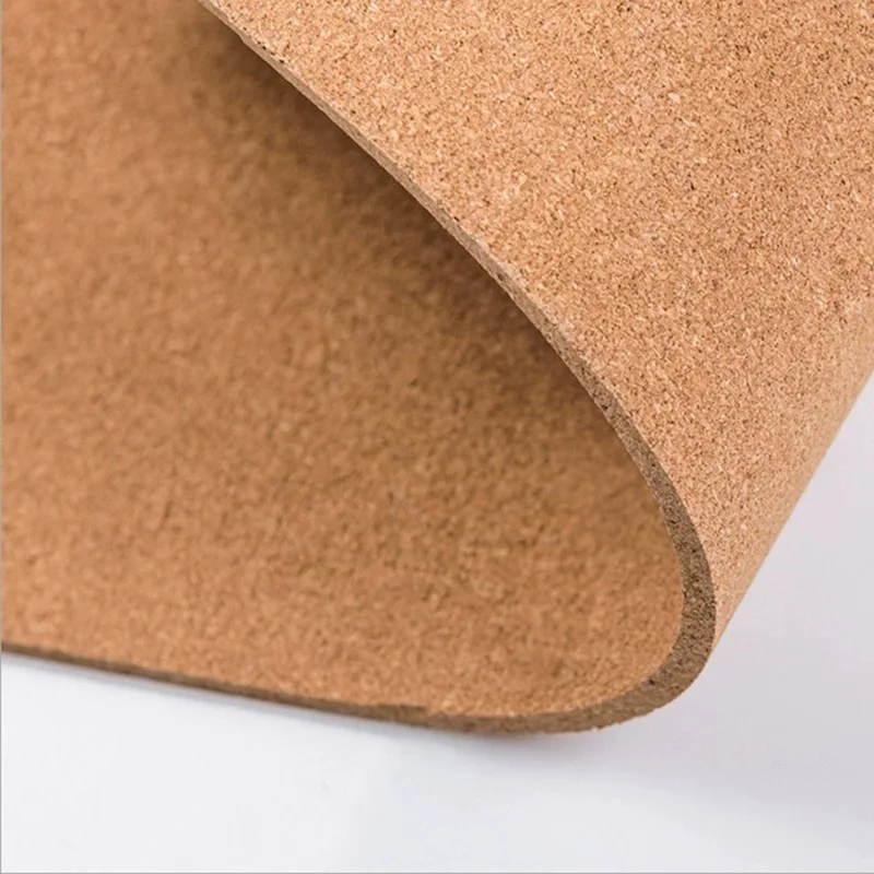 100% Natural High Density Cork Roll 1mm-12mm Bulletin Board Custom Kindergarten Flooring & Decorative Custom Cork Board