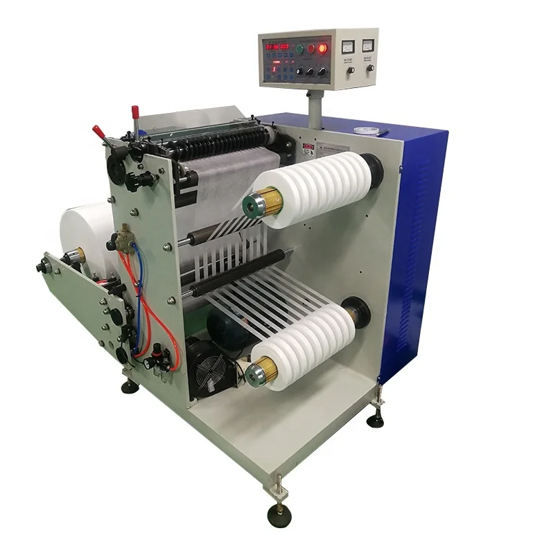 China Professional Pet Pc Pe Pp Film Rewinding And Slitting Machine