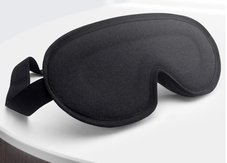  High quality Zero Pressure Cotton Sleep Mask Adjustable Eye Cups Eyeshade 3D