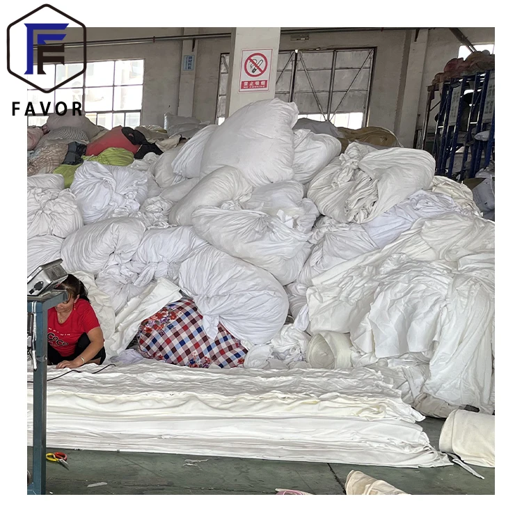 10kg Bale Of Textile Cotton Used Clothes Mixed Rags