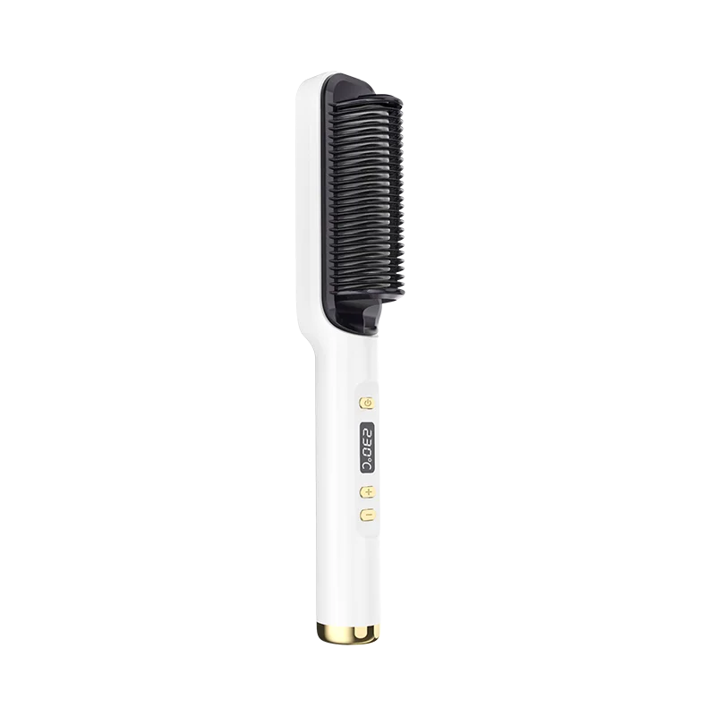 Iron Hair Straightener Brush Double Sided Hair Straightening Brush Digital Hair Straightening Brush