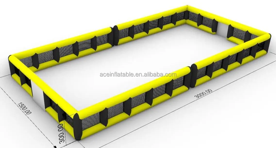 commercial customized adult sport fences Outdoor sport game dodge ball Inflatable Dodgeball Arena