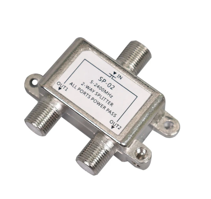 5-2400mhz signal conditioning splitter 2 3 4-way satellite antenna cable TV signal splitter