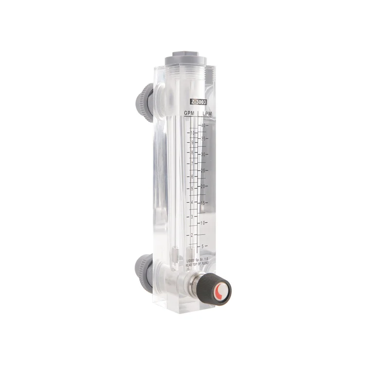 OEM quality valve flow meter acrylic panel high quality measuring gas flow meter