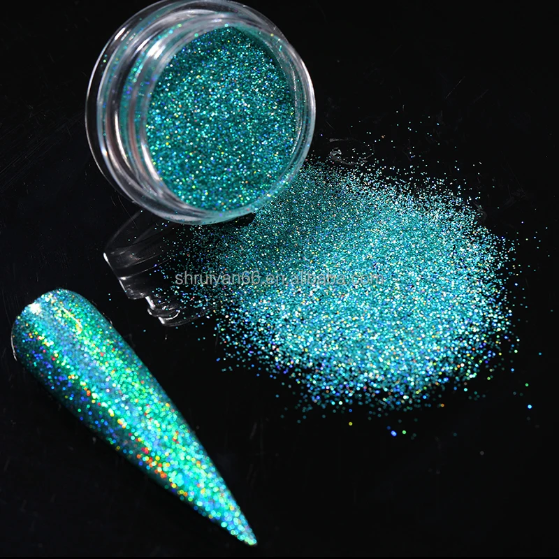 Eco-friendly PET glitter flakes sequin makeup face body glitter holographic loose eye chunky cosmetic glitter for eyes