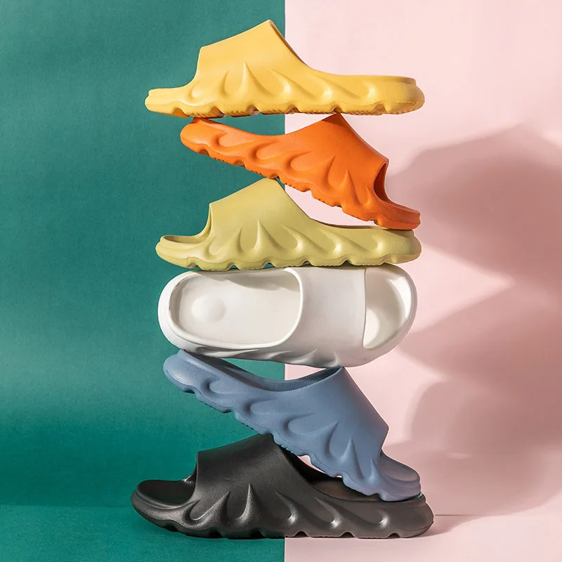 Лидер продаж, сланцы с пользовательским логотипом Amazon, оригинальные высококачественные домашние тапочки, женские домашние шлепанцы, сланцы для женщин и мужчин