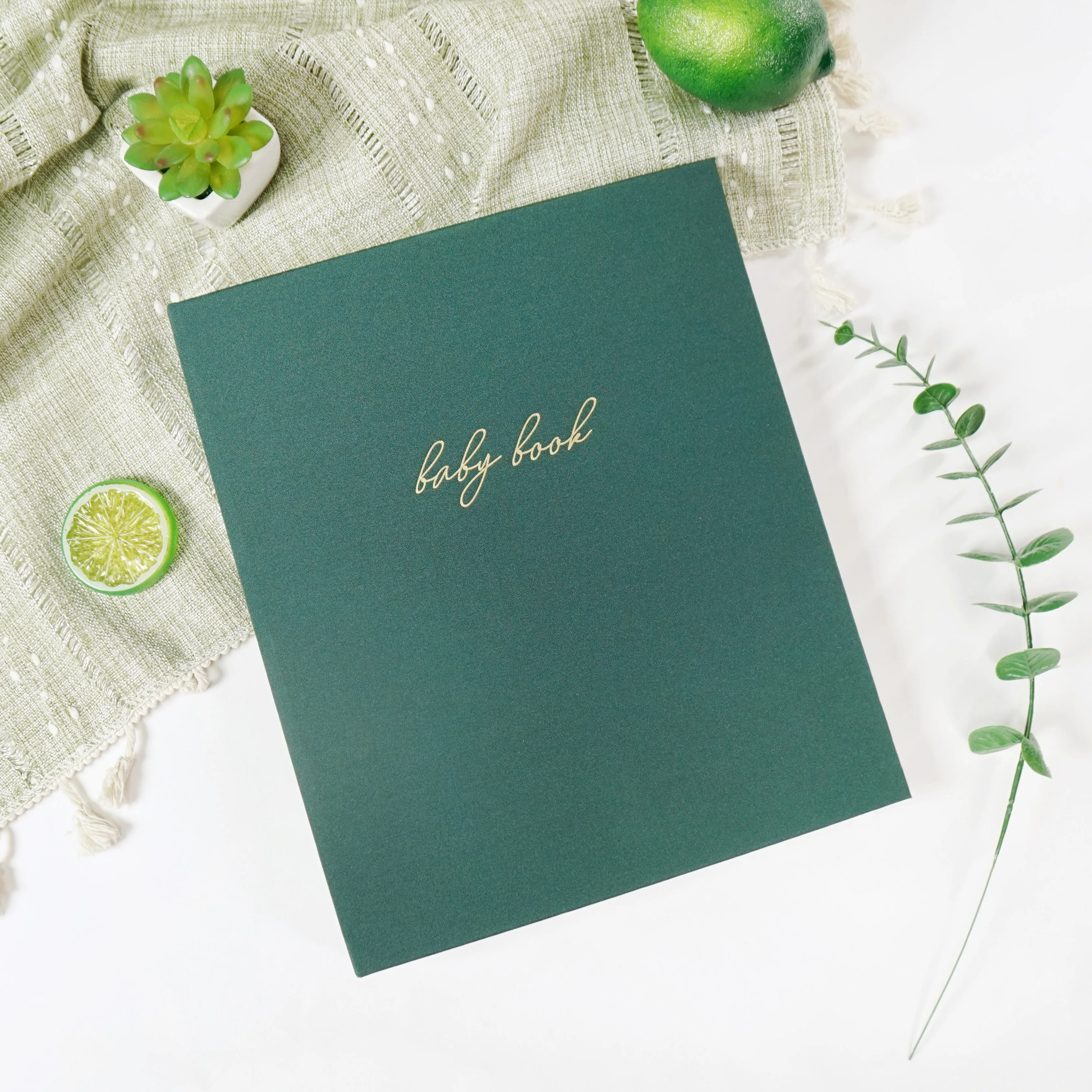 Новые тренды Заказная льняная Обложка детская книжка на память Книга в твердом переплете журнал для беременных с памятью роста ребенка мальчиков и девочек