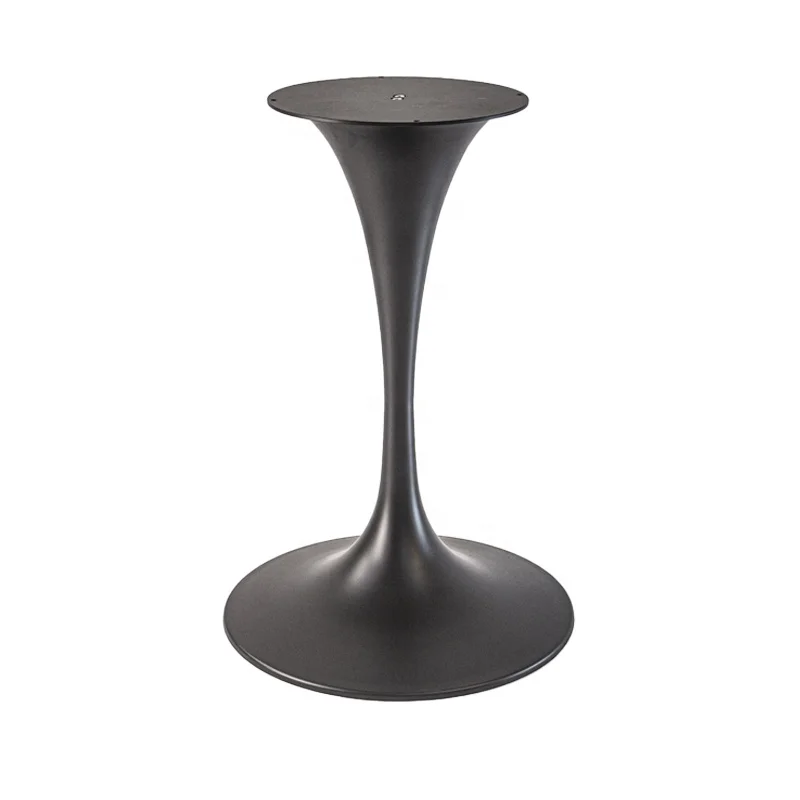 Metal Pedestal Iron Trumpet Table Legs for Coffee Side Table Metal Legs For Furniture