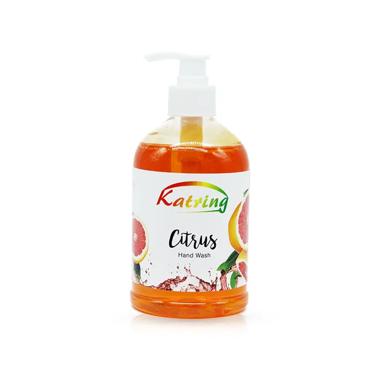 Label sticker hand soap MSDS nontoxic liquid soap hand wash with pump liquid soap