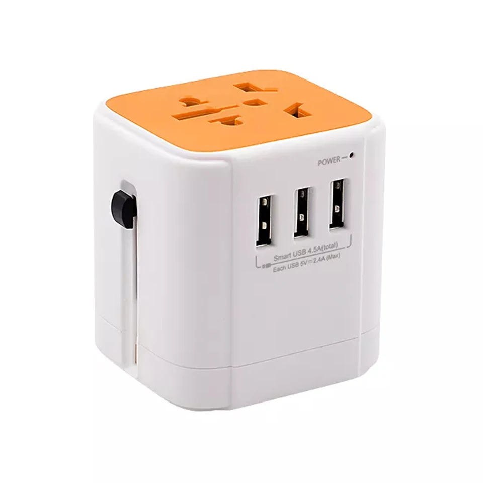 Worldplug Bulk Buy EU UK AU AUS US Wall Socket Universal Charger Adaptor USB Plug Global Travel Adapter