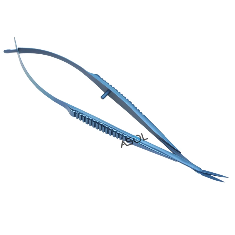 High quality ophthalmic instruments micro surgical scissors vannas capsulotomy scissors