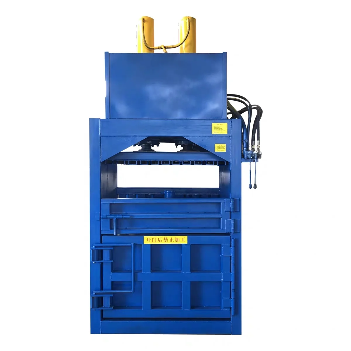Pet Plastic Bottle Pressing Machine Clothing Scrap Metal Compactor Baling Press Machine