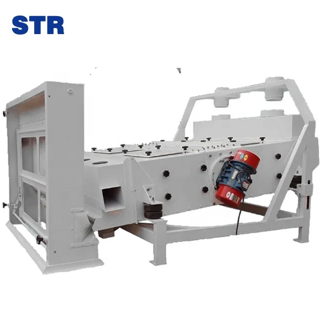 China cheapest TQLZ150 seed paddy rice mill vibrating cleaning machine 3 screen grain cleaner