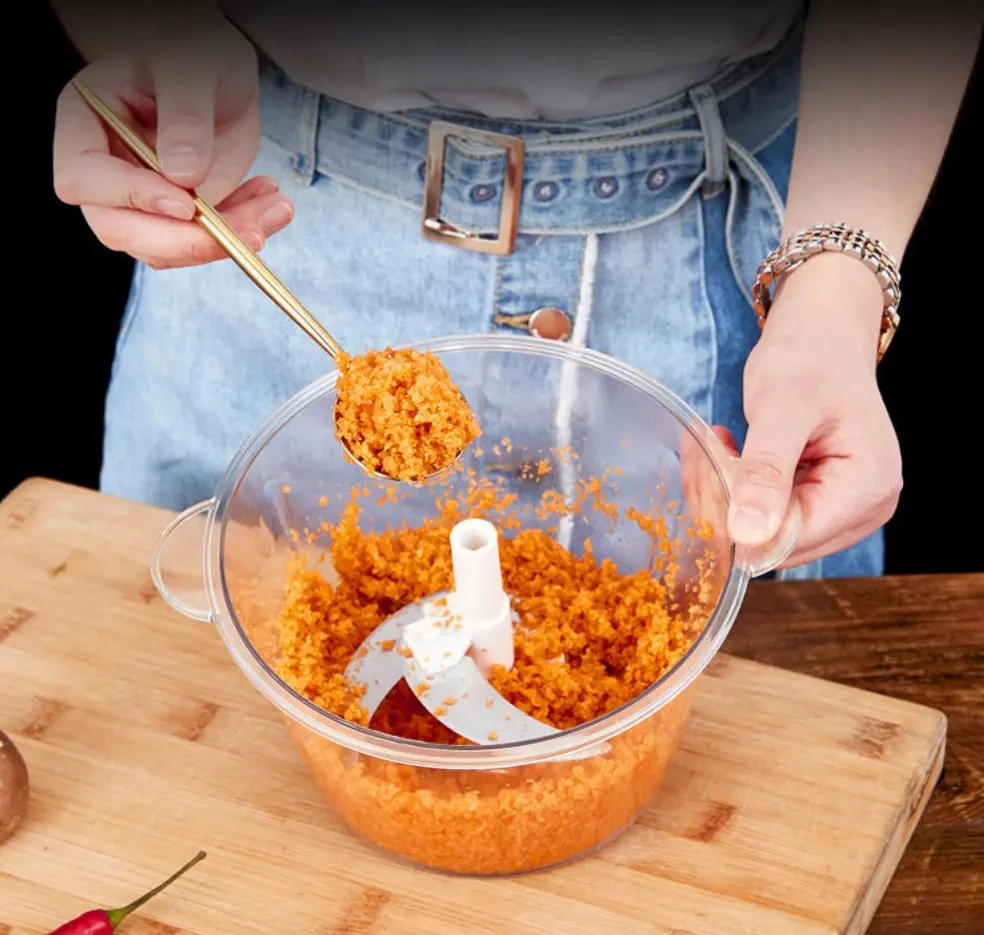 2023 New Arrival Kitchen Tool Veggie Slicer Cutter And Push Hand Onion Chopper Meat Mincer For Home