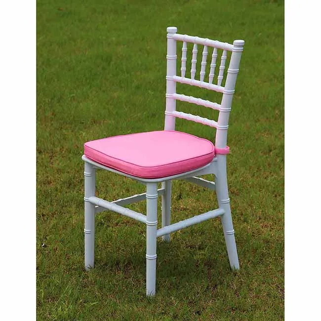 Stackable outdoor furniture modern garden metal dining chivari chairs banquet chair with cover