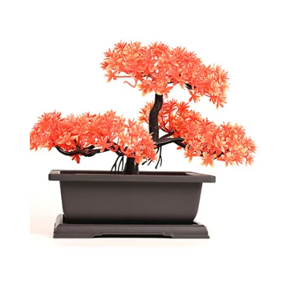 New style hot sale low price imitation purple clay Plastic flower pot