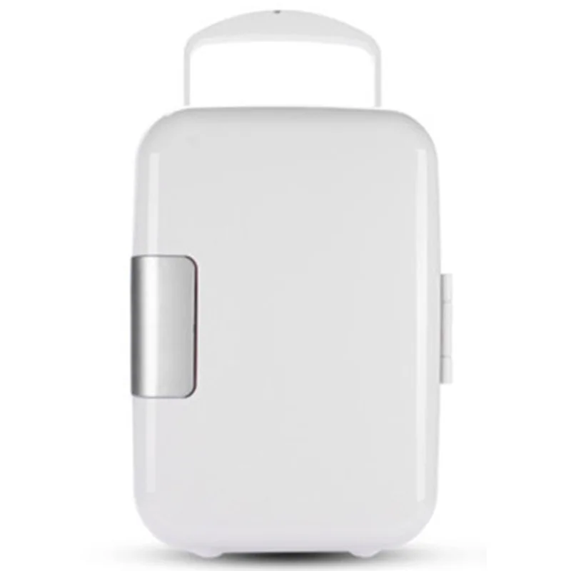 Portable 4L/6 Cans Electric Cooler Warmer Skincare Mini Fridge  for Food, Drinks, Beauty & Makeup