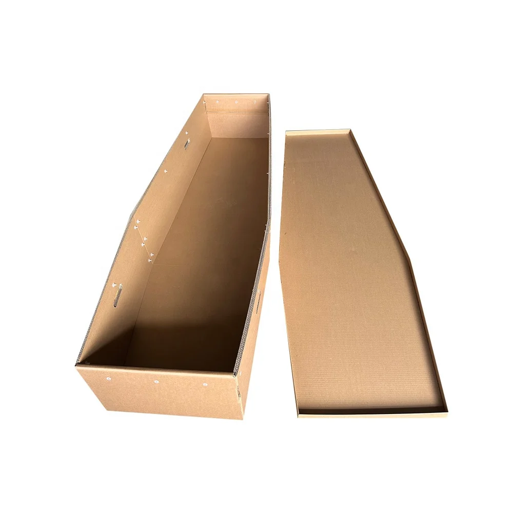 European Style Fordable Cardboard Coffins Adult Caskets Urns for Funeral Homes for Cremation of Human Ashes Made from Wood Paper
