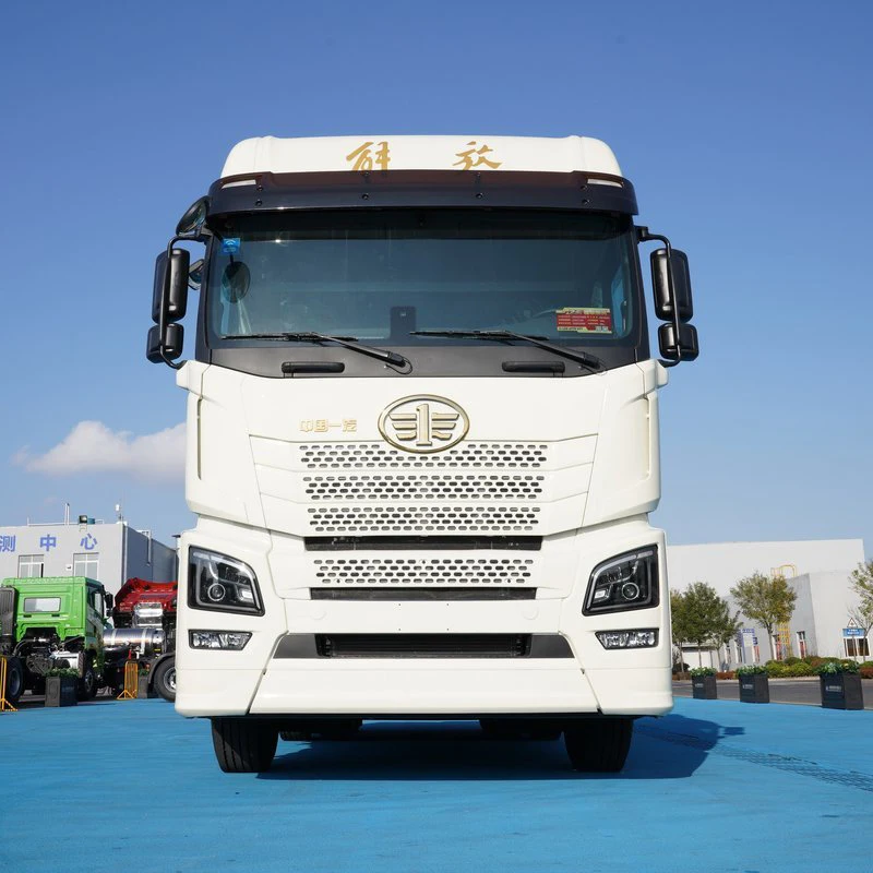 Used 2022 2023 FAW JH6 6X4 EURO 5 EURO 6 Automatic Trailer Truck Head In stock