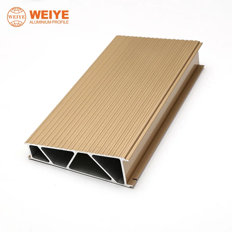 
WEIYE Aluminium extruded profiles manufacturer china / aluminium extruded sections supplier 