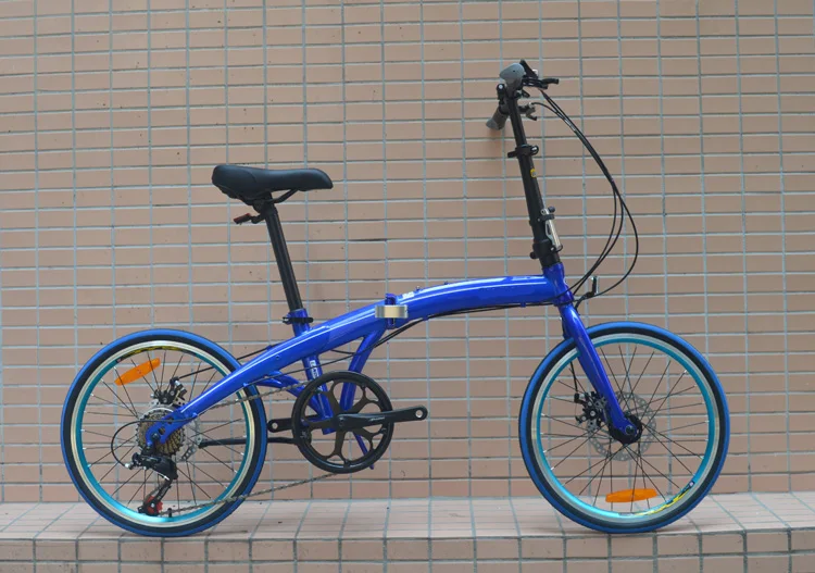 2021 Wholesales China Manufacture 7 Speed Mountain Bike Adult 20 Inch Folding Bicycle