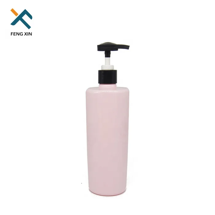 Personal care industrial use shampoo container travel PET bottles plastic bottle with lotion pump