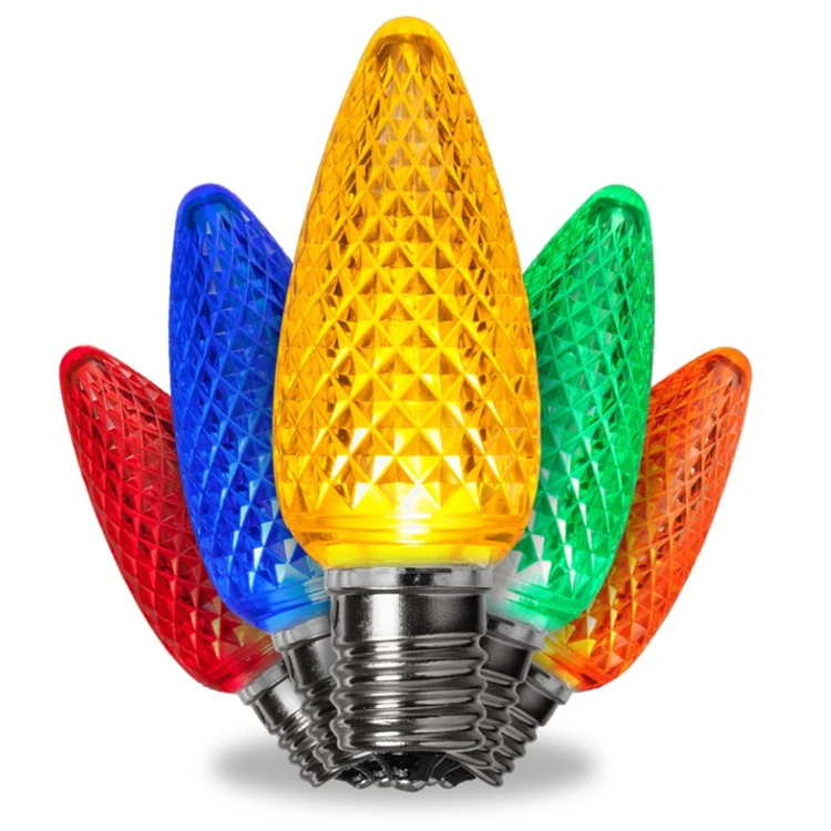 LED C9 Christmas Light Bulb for Outdoor Commercial Holiday Lighting Decorations