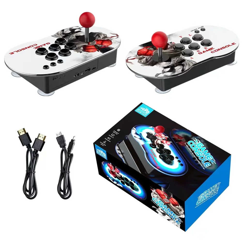 Perfect Gift M9 HD 4K arcade controller Joystick Mini built in 5000+ Games 32G/64GB Video Game Console