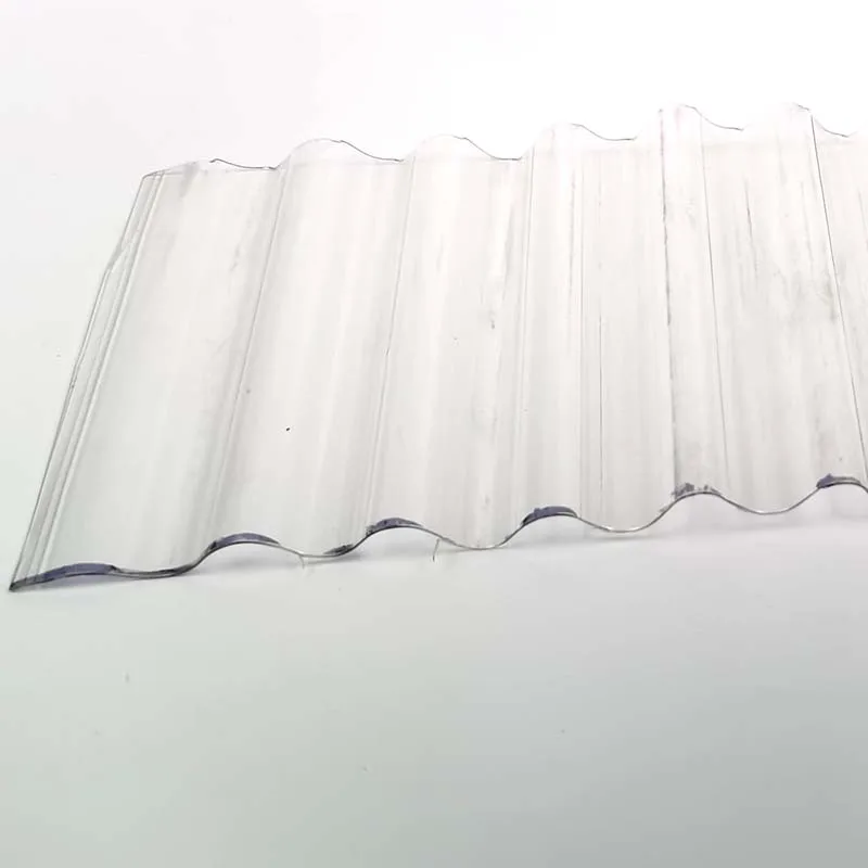 Greenhouse polycarbonate panels Transparent polycarbonate corrugated wave plastic clear roof sheet for