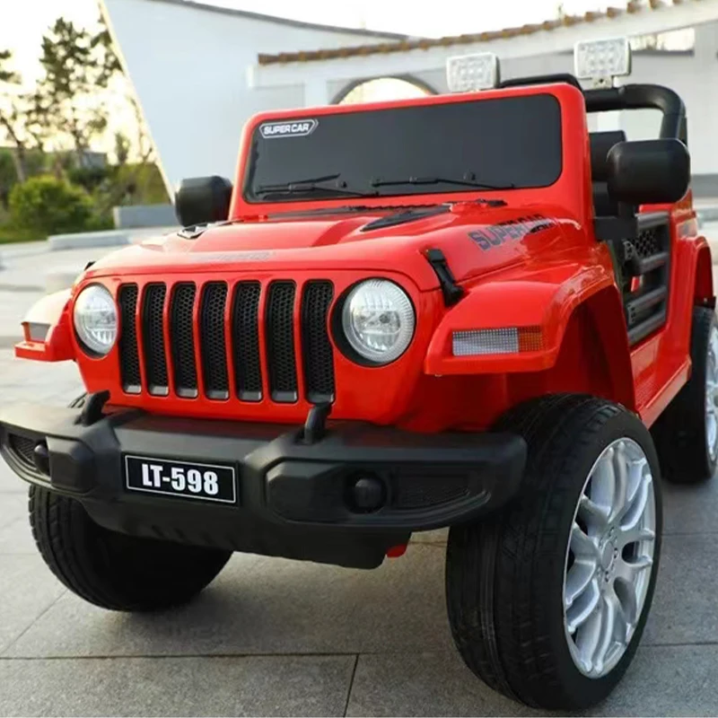 Supplier Wholesale Direct Selling Electric Kids Car Red Electric Car 1 Piece