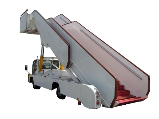 2nd hand and electric available/ 4.4-5.8m self-propelled airport passenger aircraft boarding stairs truck