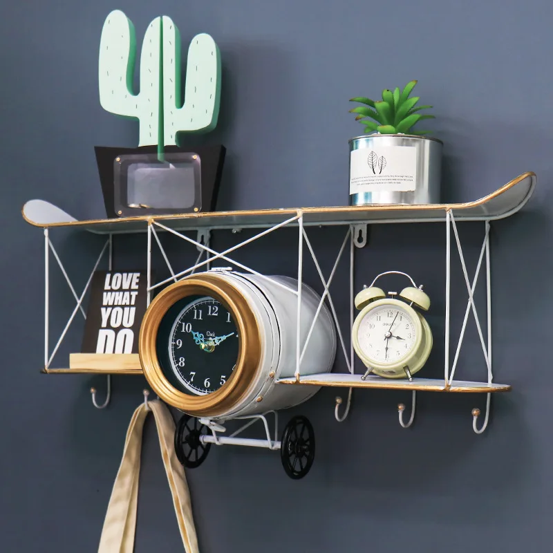 Excellent In Quality Hall Decoration Plane Clock model Art And Craft Ideas
