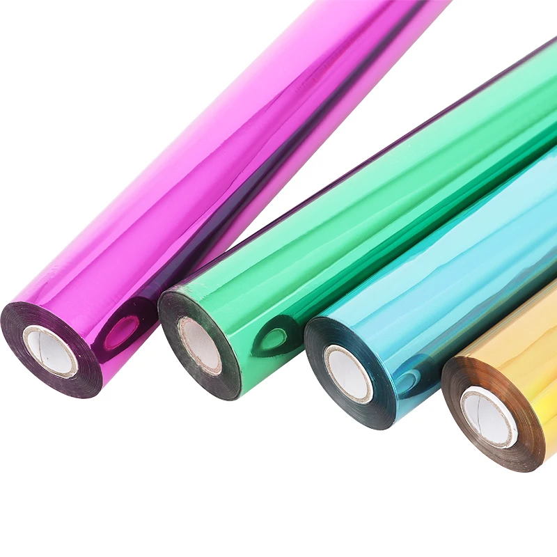 12 Micron Pet Hot Paper Foil Metal Stamping Foil for Washi Paper