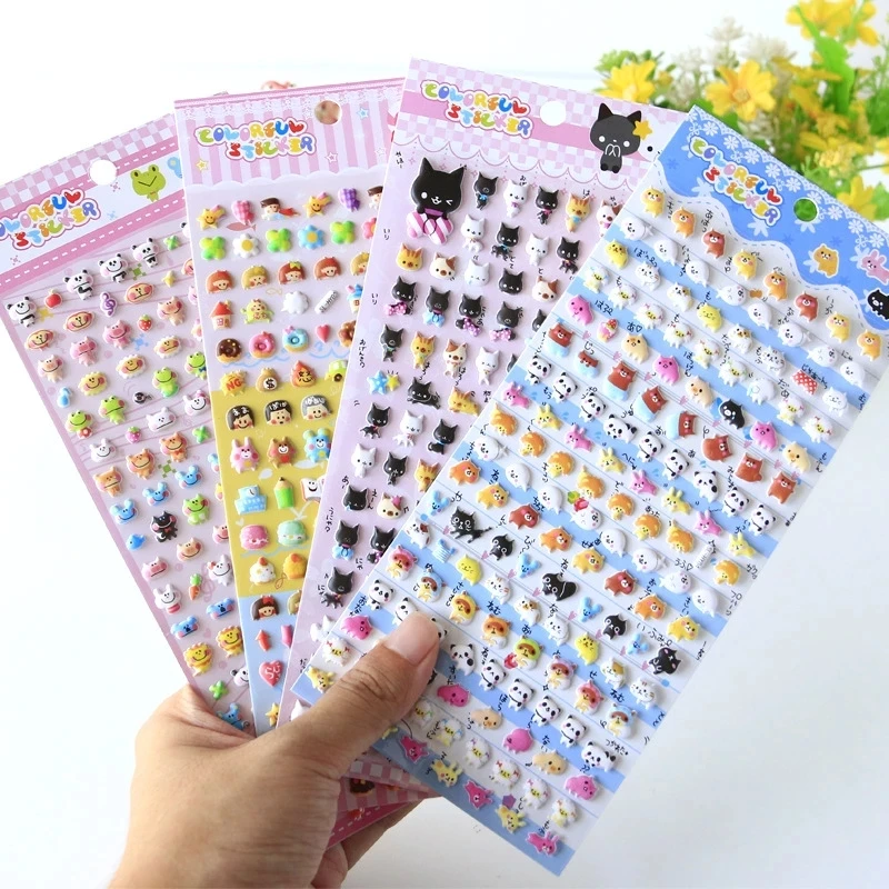 Скрапбукинг DIY дневник альбом Kawaii милые маленькие животные пены 3D Декоративные Канцтовары пышные