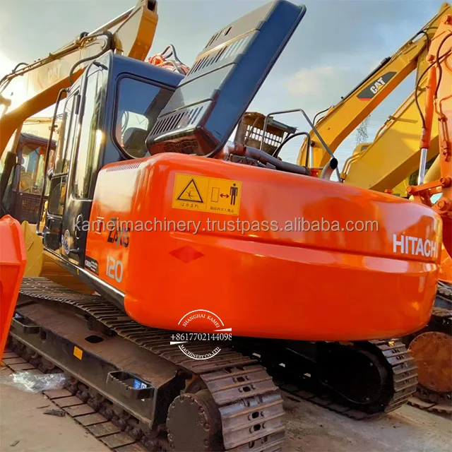 12 Ton Hitachi ZX120 Cat Volvo Crawler Heavy Truck Excavators Second-Hand Used Construction Machine Excavator Truck Excavator
