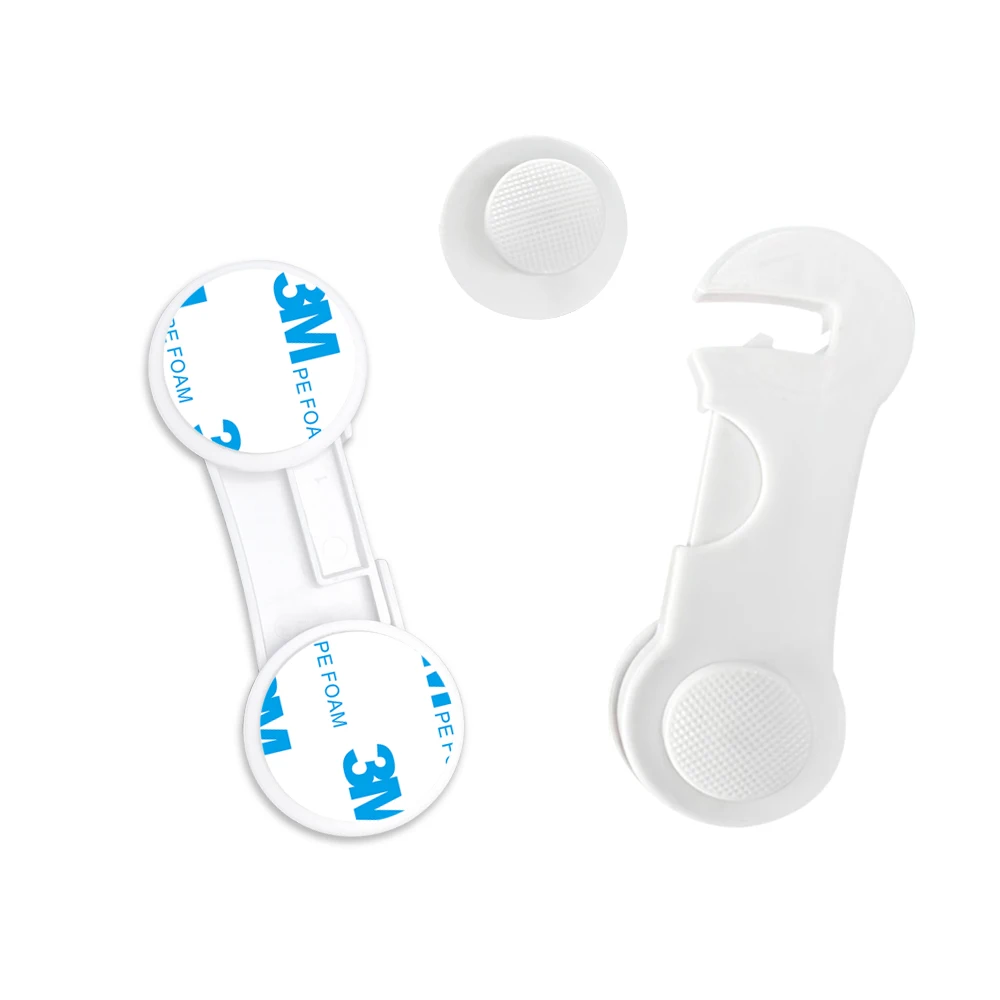 Baby anti-pinch hand drawer latch anti-opening refrigerator cabinet door lock Multi-functional protective child safety lock
