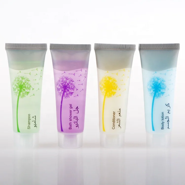 Hotel amenities tube disposable personalized mini hotel shampoo and conditioner