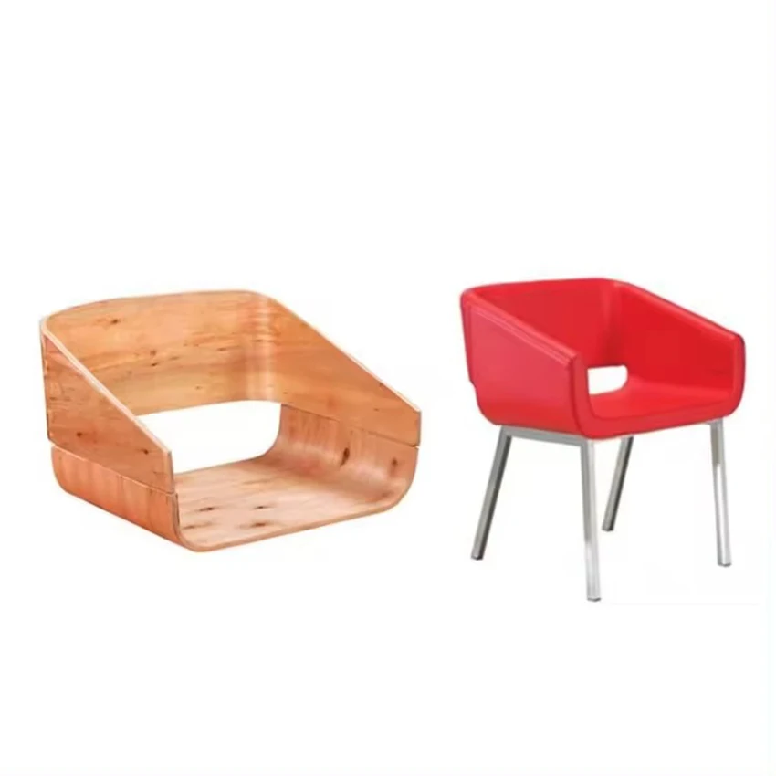 Bent plywood chair parts wooden shell board for leisure chair with high grade