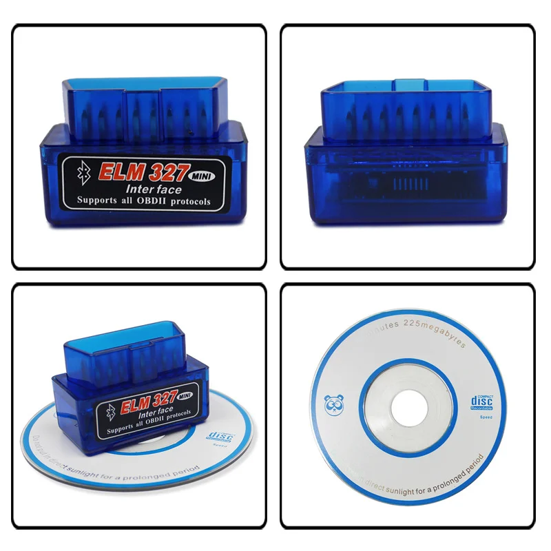 OBD ELM327 mini v2.1 Bluetooth car fault detection engine code reading and clearing