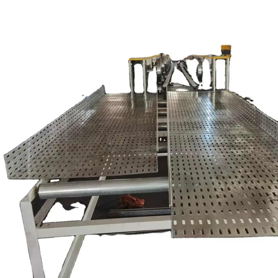 Cable tray roll forming machine