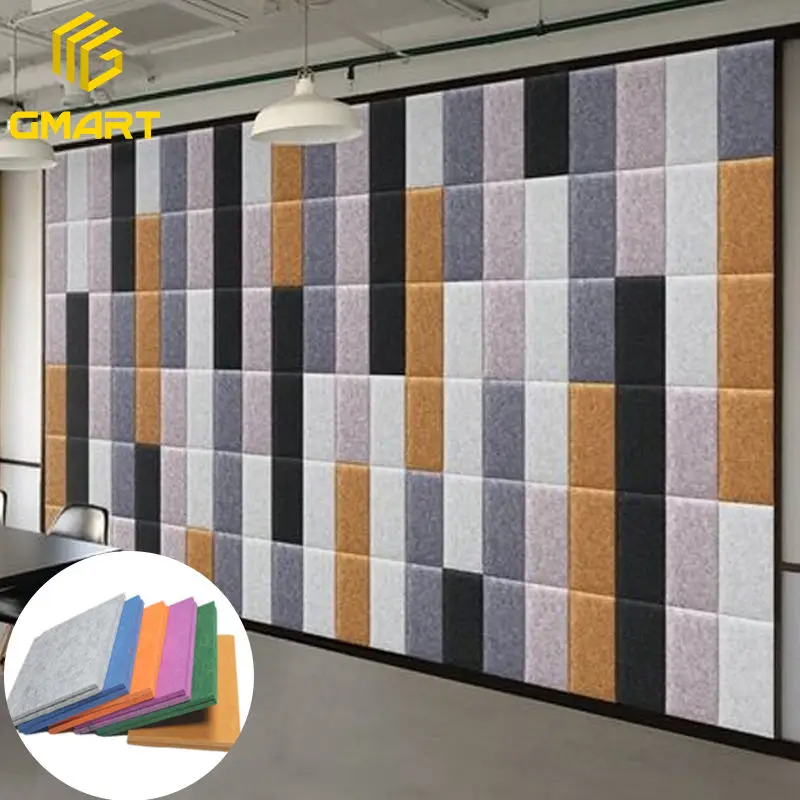 GoodSound Australia Market Polyester Felt Pet Hexagonal Soundproof Theatre Wall Anti Sound Acoustic Panels For Outdoor