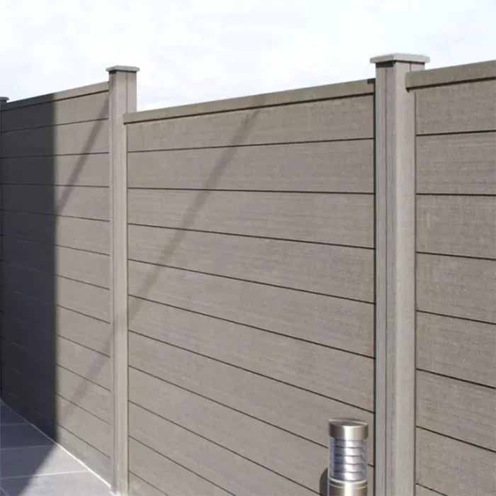 Composite Wpc Garden Outdoor Decking Fence Extrude Plastic Garden Fences