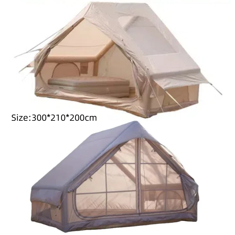 Best Quality Family Travel Inflatable Camping Tent Portable Waterproof Inflatable Tent with Large Skylight